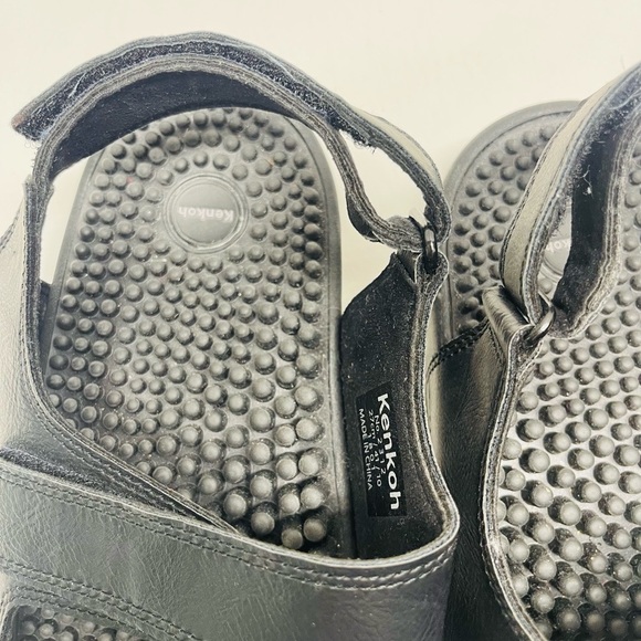 Kenkoh Balance Black Massage Sandals size 10 - Picture 3 of 6